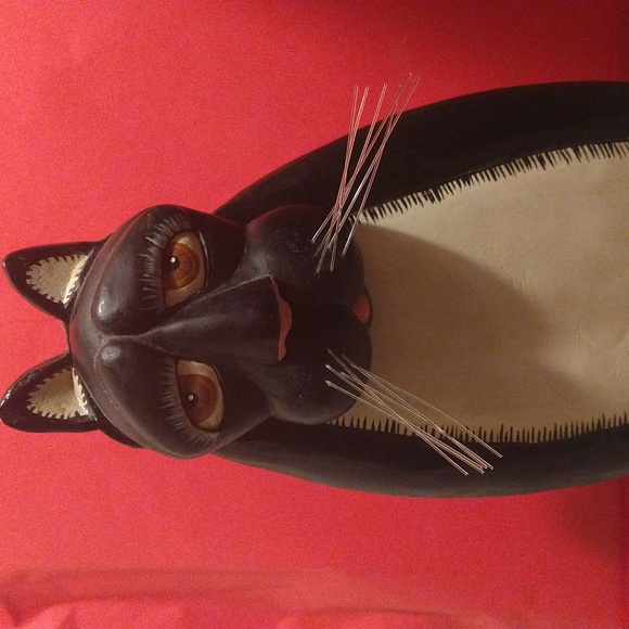 1998 Vicki Thomas Adorable Black Cat - Picture 2 of 8